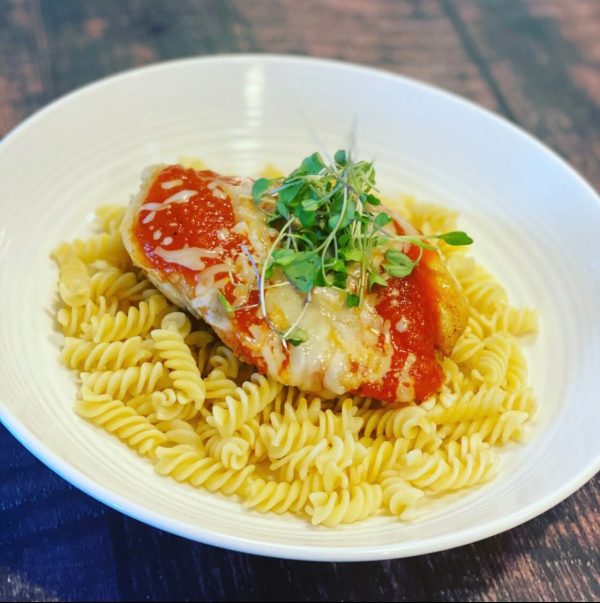 Grilled Chicken Parm