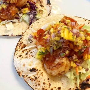Sweet Chili Shrimp Tacos