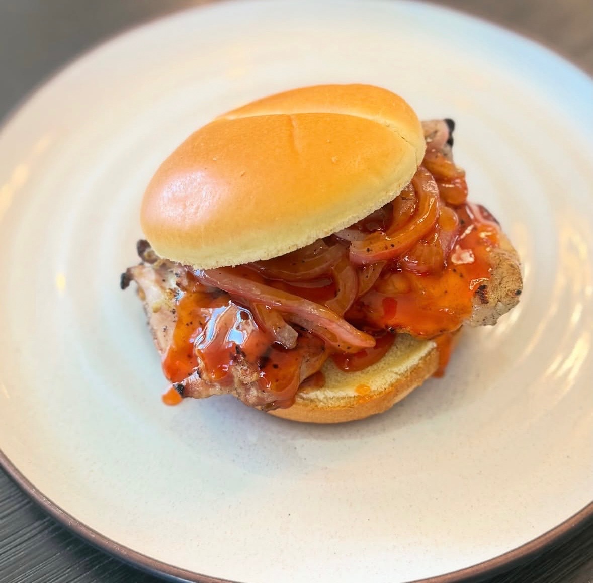 Mango Habanero Chicken Sandwich